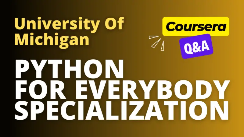 Python For Everybody Coursera Quiz Answers Theanswershome