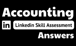 accounting linkedin assessment answers