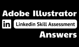 adobe illustrator linkedin assessment answers