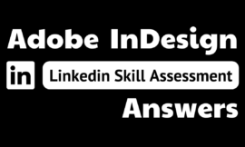 adobe indesign linkedin quiz answers