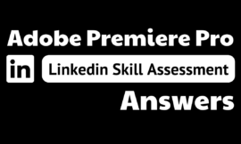 adobe premiere pro linkedin quiz answers
