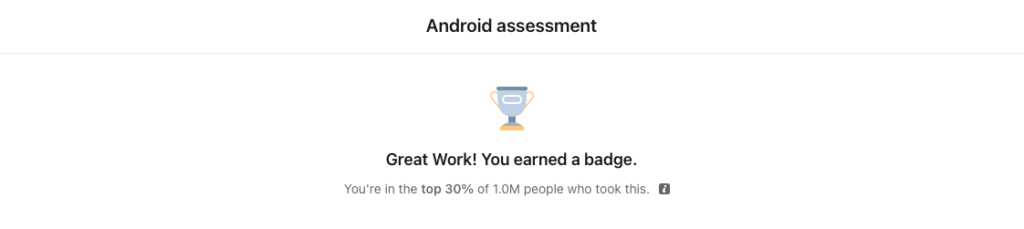 android linkedin assessment answers_theanswershome