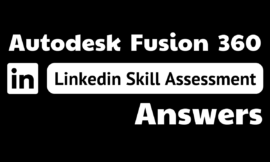 autodesk fusion 360 linkedin assessment answers