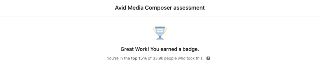 avid media composer linkedin assessment answers_theanswershome