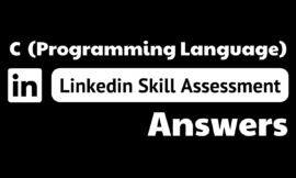 c programming language linkedin assessment answers