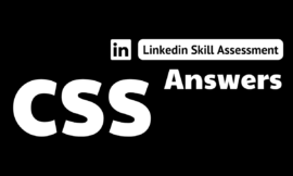 css linkedin assessment answers