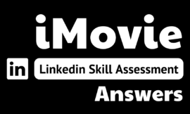 imovie linkedin assessment answers