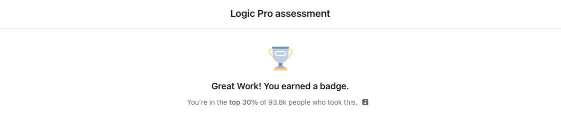 Logic Pro Linkedin Assessment Answers Theanswershome