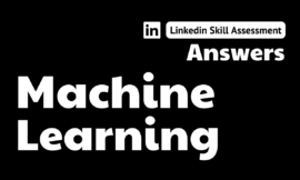 machine learning linkedin assessment answers