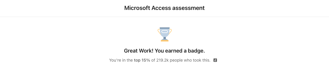 microsoft access linkedin quiz answers - Theanswershome