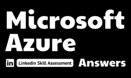 microsoft azure linkedin assessment answers