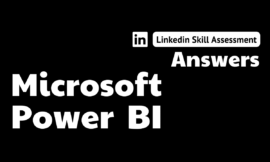 microsoft power bi linkedin assessment answers