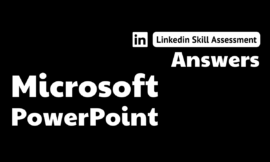 microsoft powerpoint linkedin quiz answers