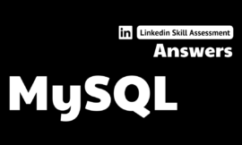 mysql linkedin assessment answers