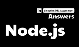 node.js linkedin assessment answers