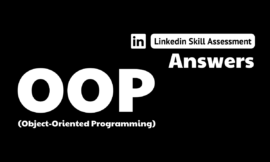 oop linkedin assessment answers