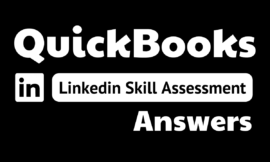 quickbooks linkedin assessment answers