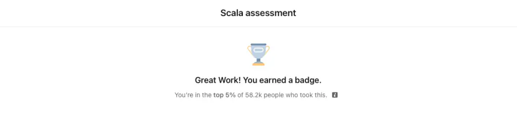 scala linkedin assessment answers_theanswershome