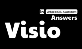 visio linkedin assessment answers