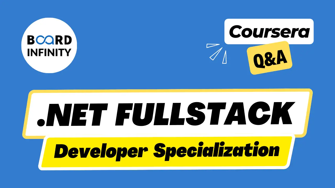 net full stack developer specialization coursera answers