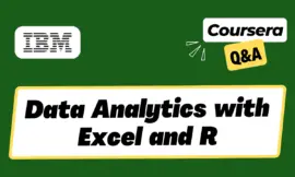 ibm data analytics with excel and r professional certificate answers
